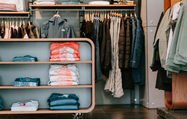 Shelf of Clothes